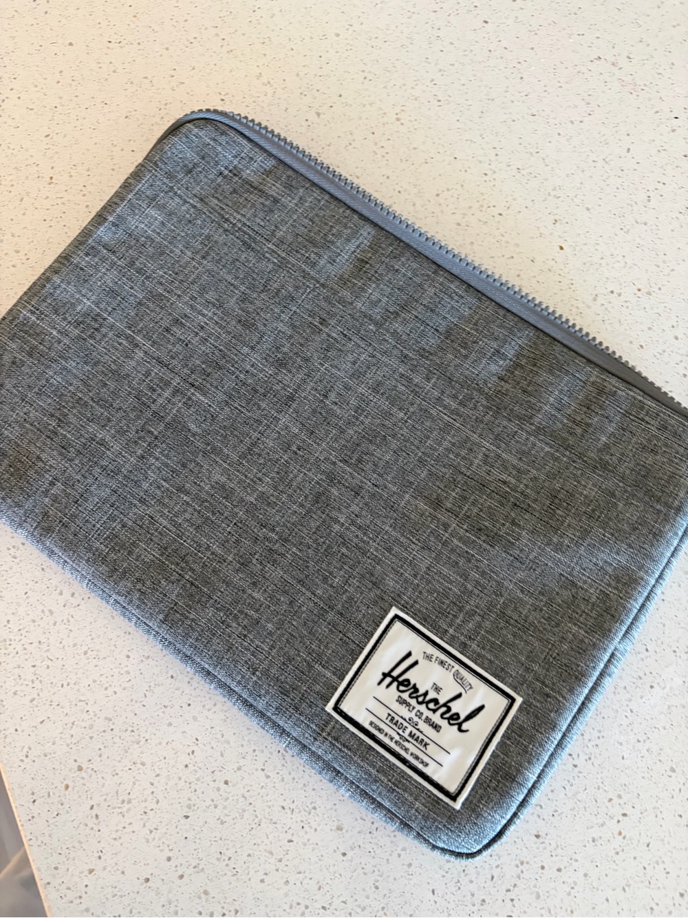 Herschel Supply Company Heather Grey Laptop Sleeve